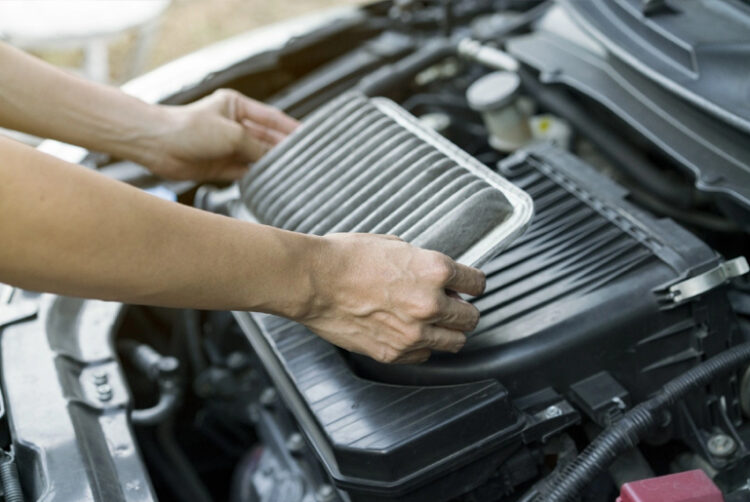 Car's Engine Air Filter