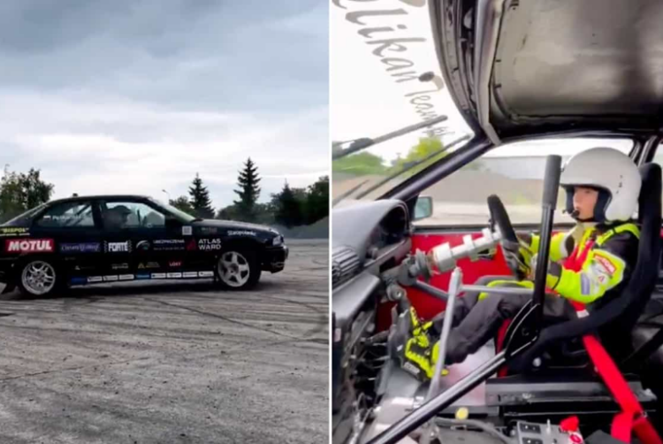 An 8-Year-Old Boy Drifts A BMW E36 Like A Boss