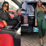 Celebrity Blogger Linda ikeji got the best car Interior, as she shows off her exotic Range Rover interior that got people talking