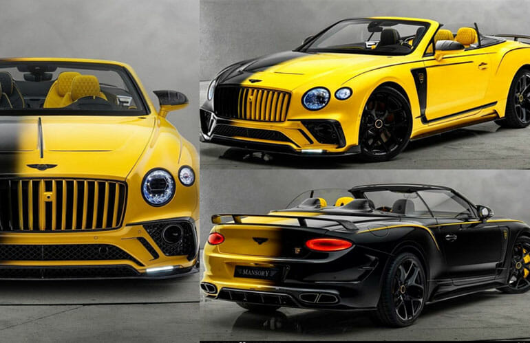 Check out The Two-Tone Madness Not For Everyone , Mansory Vitesse Continental GTC