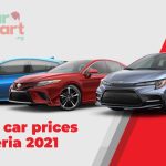 Toyota car prices in Nigeria 2021