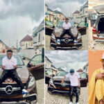 Comedian Callmewyzee splashes over N25Million as he buys himself A Brand New Benz SUV
