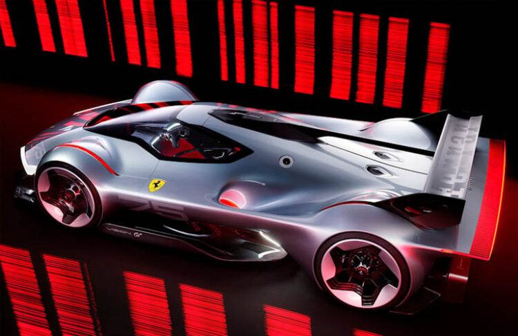 Could This be a Car - As Ferrari Show off Vision Gran Turismo concept with a V-6 single-seater