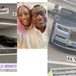 Cuppy Proudly Shows Off Dad’s Brand New Rolls Royce and His Aston Martin Superleggera worth millions