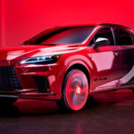 Meet Lexus RX Ruby Red Rims Concept