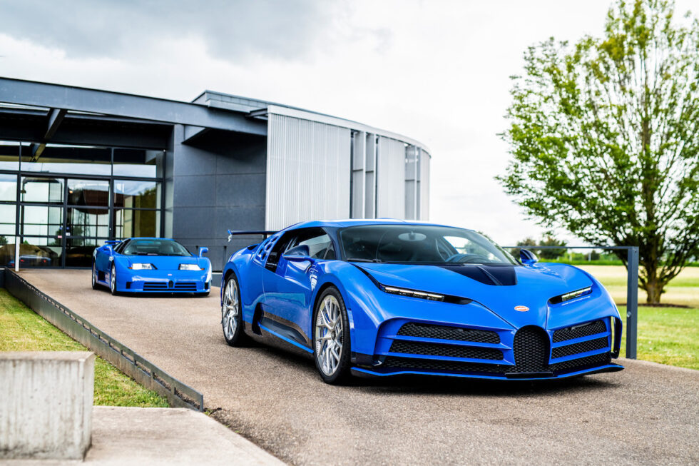 First-ever Bugatti Centodieci front view