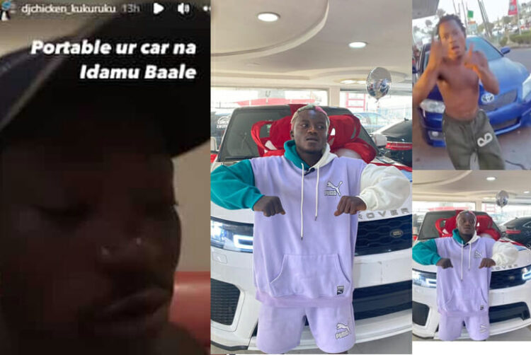 DJ Chicken slams Portable after acquiring a Range Rover