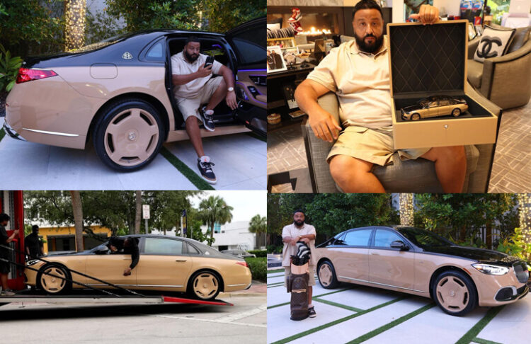 DJ KHALED Take Delivery Of 2023 Maybach S680 Virgil Abloh worth $600k