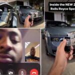 Davido Reveals that he has purchased the 2024 Rolls Royce Spectre