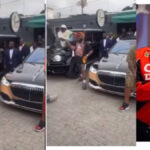 Davido Spotted Shooting New Music Video in Lagos With His Over N400 Million Limited Edition Maybach