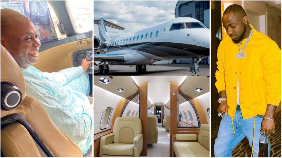 Davido’s Father's New Net Worth and His Private Jet, Check It Out