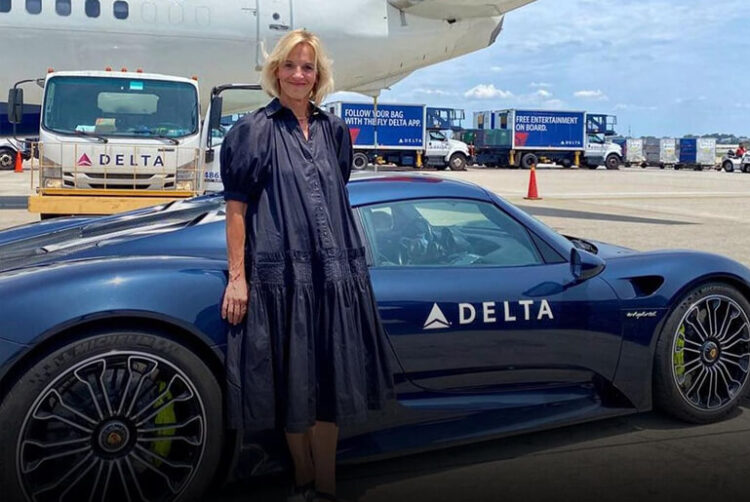 Delta Airlines Is Using A $1.4 Million Porsche As An Airport Shuttle