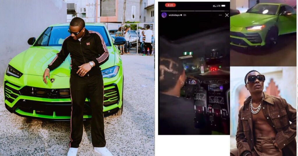 Dj Tunez Float Green Lamborghini Urus, May it Wizkid's Lambo