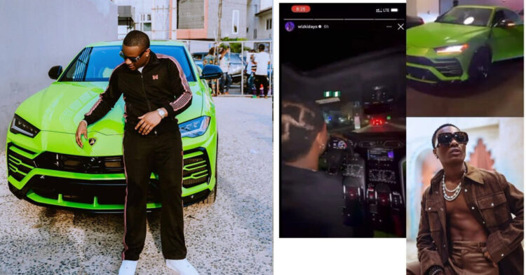 Dj Tunez Float Green Lamborghini Urus, May it Wizkid's Lambo