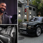 Drake collaborated with Chrome Hearts to create a one-of-a-kind Rolls-Royce Cullinan