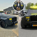 Check out this Rolls-Royce Phantom Turned Into A Six-wheeled Off-roading Beast