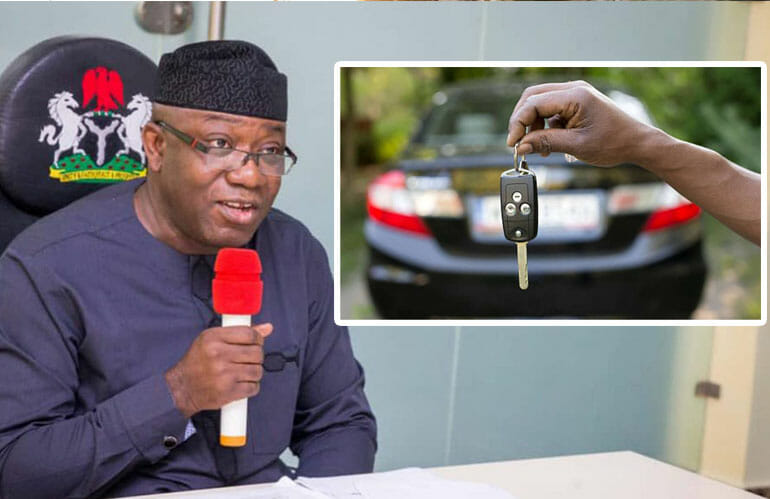 Ekiti Civil Servants Get Car Loans of N102 million to 280 beneficiaries