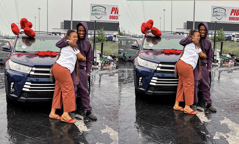 Popular Music Producer, Krizbeatz Splashes Millions Of Naira, Buys Wife Toyota Highlander