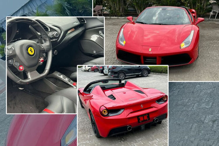 Ferrari 488 Spider cost in Nigeria