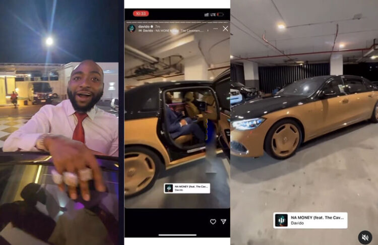 Few Hours After Davido’s Interview Went Viral, Singer Shows Off His Multi-Billion Naira Worth Car Garage