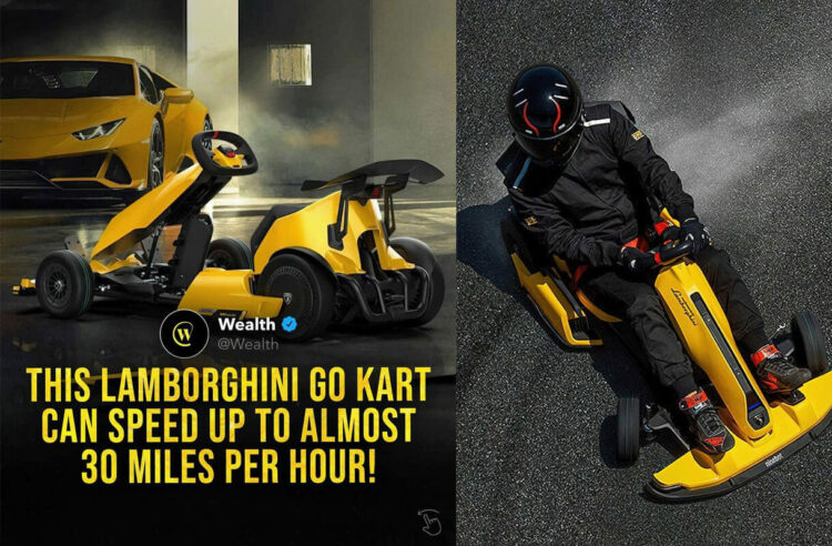 Finally, Meet a Lamborghini everyone can buy - Ninebot GoKart Pro Lamborghini Edition