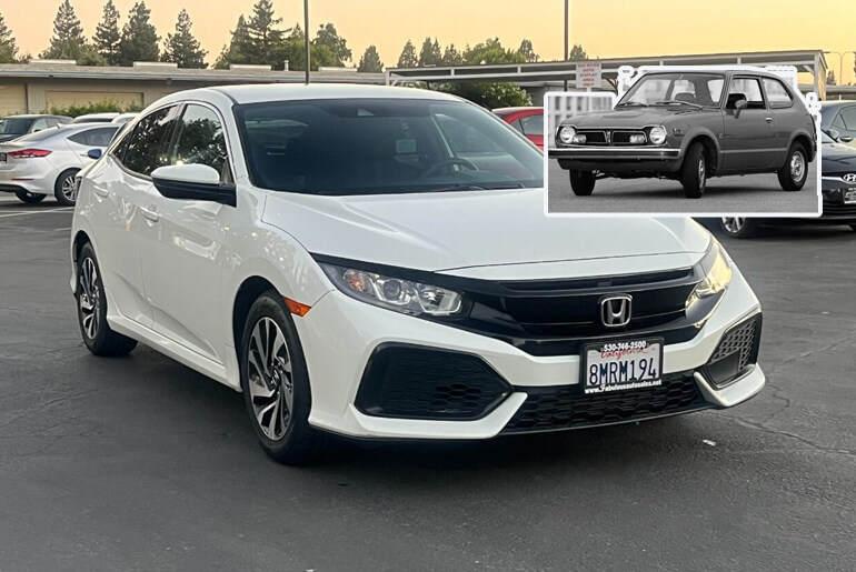 First-ever Honda Civic in the world