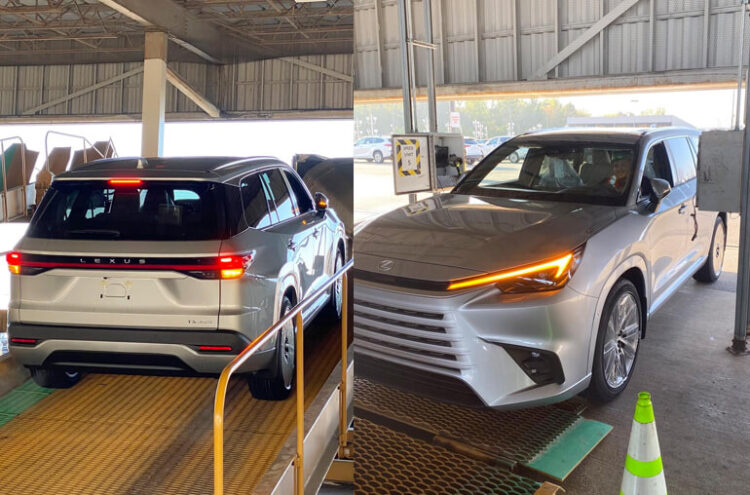 First look at the 2024 Lexus TX SUV in Nigeria