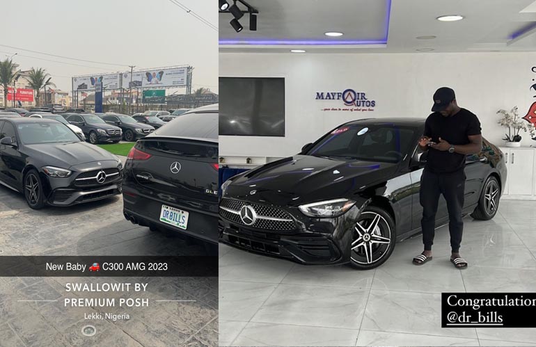 Forex trader, Mr Bills Buys 2022 Mercedes Benz C300 AMG