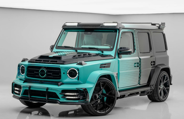 Meet Algorithmic Fade One-Off Mercedes G63 By Mansory Packs, Cool Paint Job ever