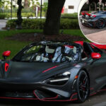 Full Dry Carbon Mclaren 765lt With Red Accents