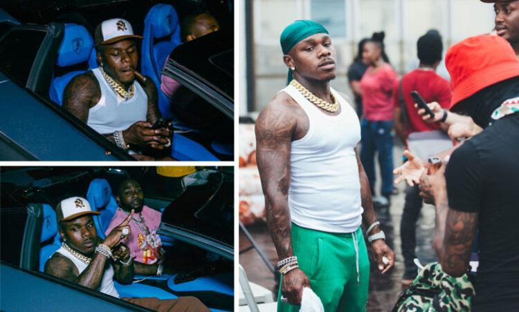 Dababy, American Rapper Visits Naija For The First Ride With Davido In The Streets Of Lagos