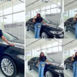 Sandrah Tubobereni, Nigerian Creative Fashion Designer Tests BMW 5 Series On An Excursion Sponsored By Lagos Business School 