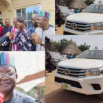 Gov. Ortom Gifts Hilux Van Driver Who Helped Him Become A Bus Conductor