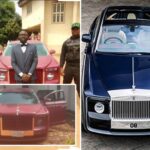 Meet Nigerian Man Converts His Toyota Venza to Luxury Rolls Royce Sweptail Himself