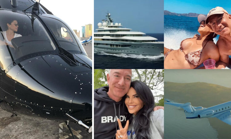 Jeff Bezos, Girlfriend Shows Off Luxury Yacht, Jet, Mansions