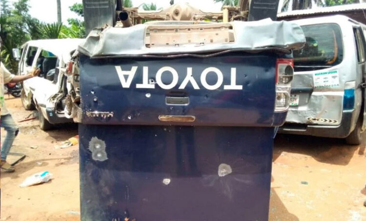 Bullion Van Brutally Attacked By Unknown Gunmen In Imo State 