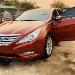 2012 Hyundai Sonata Red Automatic Foreign Used