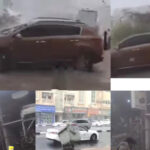 Heavy Storm in Dubai Destroys Cars, Pulls Homes & Shops