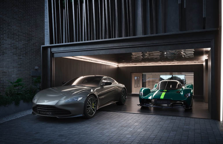 Here’s An Aston Martin Mega-Mansion That Features Supercars As Artwork