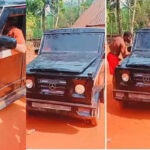 How A Nigerian Boy Builds A G-Wagon From Scratch, Drives Around Town