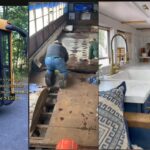 How Family Converts A Long School Bus Of 2 Million Into A Flat With Beds & Kitchen