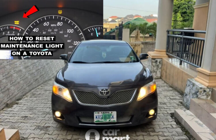 How To Reset Maintenance Light In Toyota Camry After Oil Change