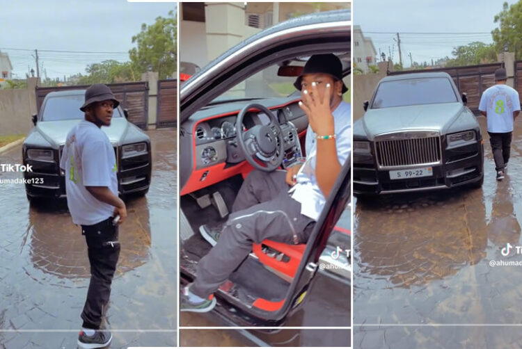 How Young Man Splashes Over N160m on New Rolls Royce Cullinan