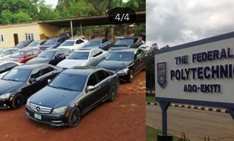 Federal Polytechnic Ekiti state To Suspend Students With Car