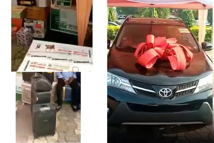 Man Warns Fellow Men As Bride And Her Family Gifted Her Husband A Car & Other Expensive Packages