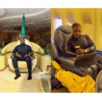 As Nigerian Footballer Odion Ighalo Gives Tour Of a $200 Million Private Jet