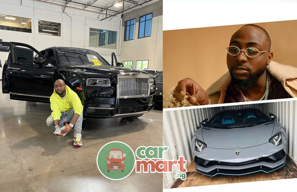 In 2021 Alone, Davido Bought Cars Worth ₦585 Million - Rolls-Royce Cullinan, Toyota Prado And Lamborghini