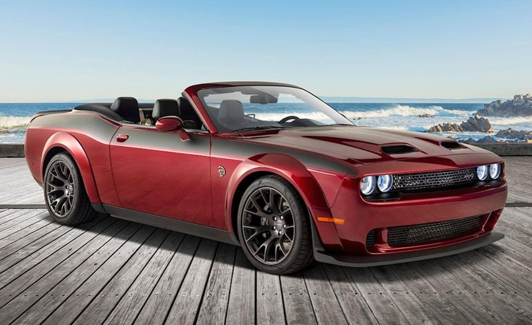 Buy Dodge Challenger convertible now as Challenger and Charger muscle ends next year