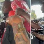 Nigerian Policeman advises Yahoo boy after arresting him for the Grievous offence of driving a Brand New Benz