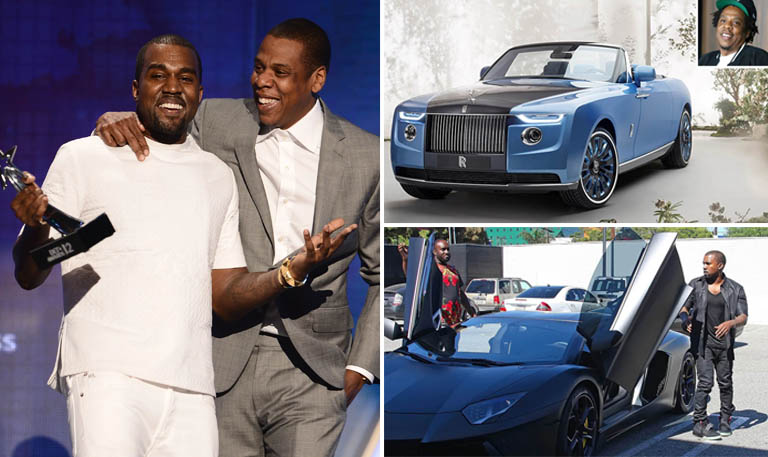 Jay-Z Vs Kanye West, Whose Car Collection Is Worth Much More